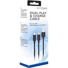 Cable Kyzar DUO charging cable PS5