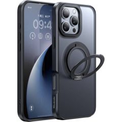 McDodo PC-4932 MagSafe case for iPhone 16 Pro with stand (black) Neoriģinālie Maciņi