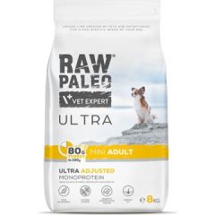 RAW PALEO Ultra Mini Adult Turkey - dry dog ​​food - 8 kg Suņu barība