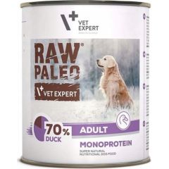 VetExpert VetExpert Raw Paleo Kaczka Adult Can 800g Suņu barība