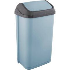 Keeeper Atkritumu spainis ar grozāmu vāku 50L Swantje 38,5x29x66cm zils Atkritumu tvertnes