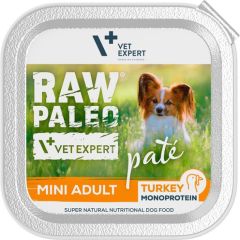 RAW PALEO Pate Mini Adult Beef - wet dog food - 150 g Barība