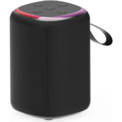 Skaļrunis Gembird Bluetooth LED Speaker SPK-BT-LED-08S Black Bezvadu skaļruņi