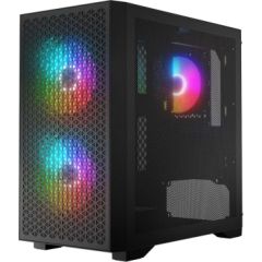 Logic 3 Logic DART PRO ARGB MINI USB-C PC Case Black Datoru korpusi