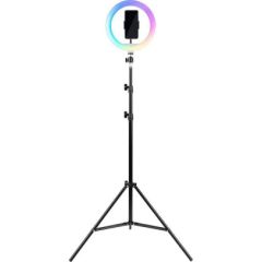 Havit ST7026 - tripod with RGB light ring, black Statīvi un piederumi