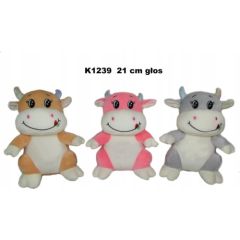 Sun Day Sun-Day Krowa K-1239 3kol z głosem 20cm 163974 Mīkstās rotaļlietas