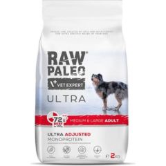 RAW PALEO Ultra Medium&Large Adult Beef - dry dog ​​food - 10 kg Suņu barība