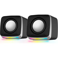 Esperanza EGS108 Speakers 2.0 LED Black 6W
