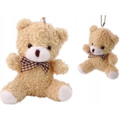 LeanToys Miś Kremowy Pluszowy Mały Przytulanka Maskotka Breloczek 10cm