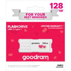 Zibatmiņa GoodRam Valentine 128GB White