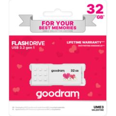 Zibatmiņa GoodRam Valentine 32GB White