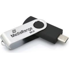 MEMORY DRIVE FLASH USB-C 32GB/MR1952 MEDIARANGE