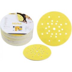 Smilšpapīrs ekscentra slīpmašīnai Mirka 1674802525; 225 mm; P240 Dažādi diski