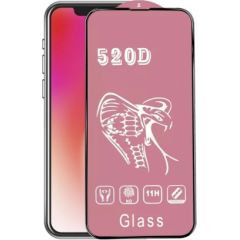 Tempered glass 520D Samsung S721 S24 FE black Ekrānu aizsardzība