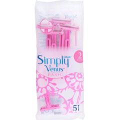 Gillette Venus / Simply Basic 5pc Epilatori, bikini trimmeri, sieviešu skuvekļi