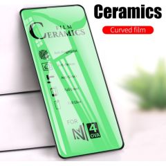 RoGer Ceramic Soft Plēvīte Pilnam Ekrānam Samsung Galaxy S21 Caurspīdīga Ekrānu aizsardzība