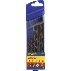 Metāla urbju komplekts Irwin 10502234; 4-10 mm; 5 gab. Piederumi urbjiem