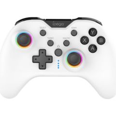 iPega PG-9111B Bluetooth RGB Universāls Bezvadu Spēļu Kontrolieris priekš Android / iO / PS3 / PS4 / PC / N-Switch ar Turētāju Viedtālrunim