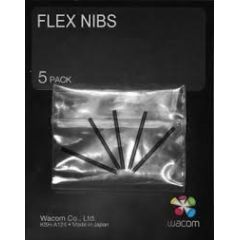 Wacom наконечники Flex Nibs, black 5 шт