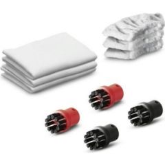 Karcher Universālo aksesuāru komplekts tvaika tīrītājiem, 10 vien., Kärcher Tīrīšānas iekārtu aksesuāri