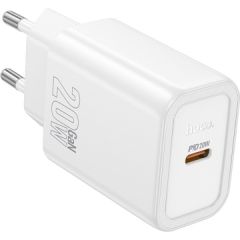 Charger Hoco N60 20W GaN USB-C white