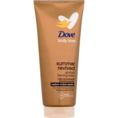Dove Body Love / Summer Revived 200ml Gradual Tanning Lotion Ķermeņa kosmētika