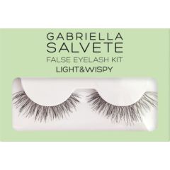 Gabriella Salvete False Eyelash Kit / Light & Wispy 1pc W / False Eyelashes