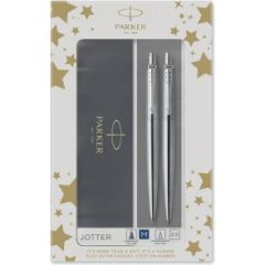 Komplekts Parker lodīšu pildspalva + Jotter nerūsējošā tērauda CT