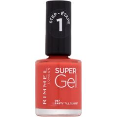 Rimmel London Super Gel / STEP1 12ml W / Nail Polish