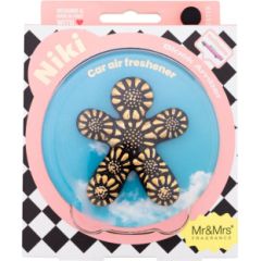 Mr&mrs Fragrance Niki 1pc Black Amber U / Car Air Freshener