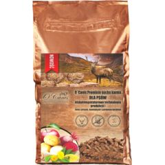 O'CANIS Deer with millet, potatoes, and red beet - dry dog food - 1,5kg Suņu barība