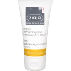 Ziaja Dermatological Treatment / Deeply Regenerating 50ml W / Night Skin Cream Ķermeņa kosmētika