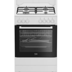 Beko FBST62110DW Gāzes plīts, balta, 60cm Gāzes Plītis