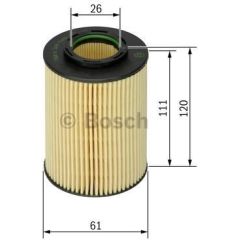 Bosch Eļļas filtrs F 026 407 062 Eļļas filtri