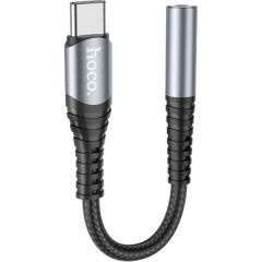 Аудио адаптер Hoco LS33 Type-C to 3.5mm серый