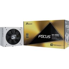 Power Supply SEASONIC FOCUS GX White ATX 3 (2024) 850 Watts Efficiency 80 PLUS GOLD MTBF 100000 hours FOCUS-GX-850-V4-WHITE