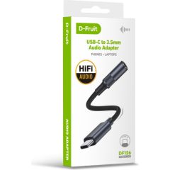 D-Fruit adapter USB-C - 3,5mm DF126