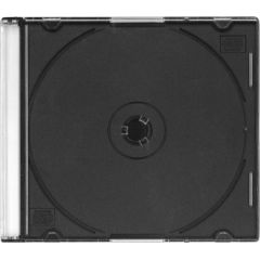 Omega CD коробка Slim PL, черная (44843)