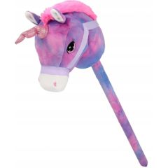 Mega Creative PLUSZAK JEDNOROZEC NA KIJU Z GLOS 80CM MIX3 MC50 Mīkstās rotaļlietas