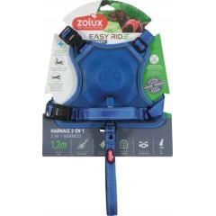 Zolux Szelki ze smyczą automatyczną Easyride L niebieskie Citas preces