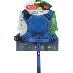 Zolux Szelki ze smyczą automatyczną Easyride XL niebieskie Citas preces