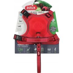 Zolux Szelki ze smyczą automatyczną Easyride L czerwone Citas preces