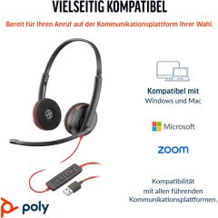 Plantronics BlackWire C3220 USB-C