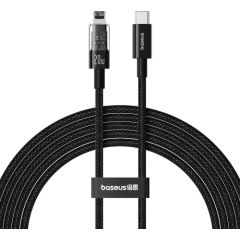 Baseus Gem USB-C to iP fast charging cable 2 m 20 W Black Data USB kabeļi
