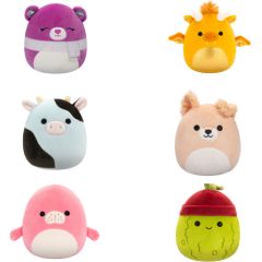 SQUISHMALLOWS W21 Plīša rotaļlieta, 12 cm