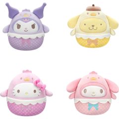 SQUISHMALLOWS HELLO KITTY Mīkstā rotaļlieta, Lieldienu sērija, 20 cm Mīkstās rotaļlietas