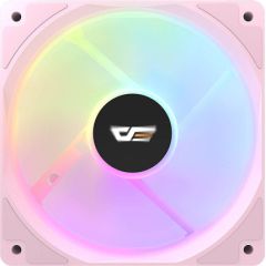 Computer Fan Darkflash CL12 LED (120x120) (pink)