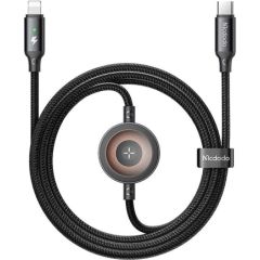 Mcdodo CA-5680 2-in-1 USB-C to Lightning cable + Apple Watch charger, 36W, 1.5m Data USB kabeļi