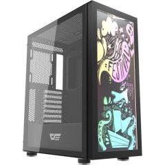 Computer Case Darkflash DK210 Graffiti (black)