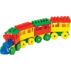 Polesie Lokomotywa z Trzema Wagonami (36711) Mašīnas un piederumi